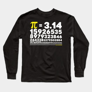 pi number 3.14 Long Sleeve T-Shirt